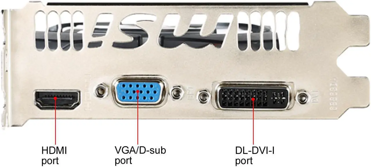 Alt view image 3 of 6 - MSI GeForce GT 730 4GB DDR3 PCI Express 2.0 x16 Graphics Card N730-4GD3V2