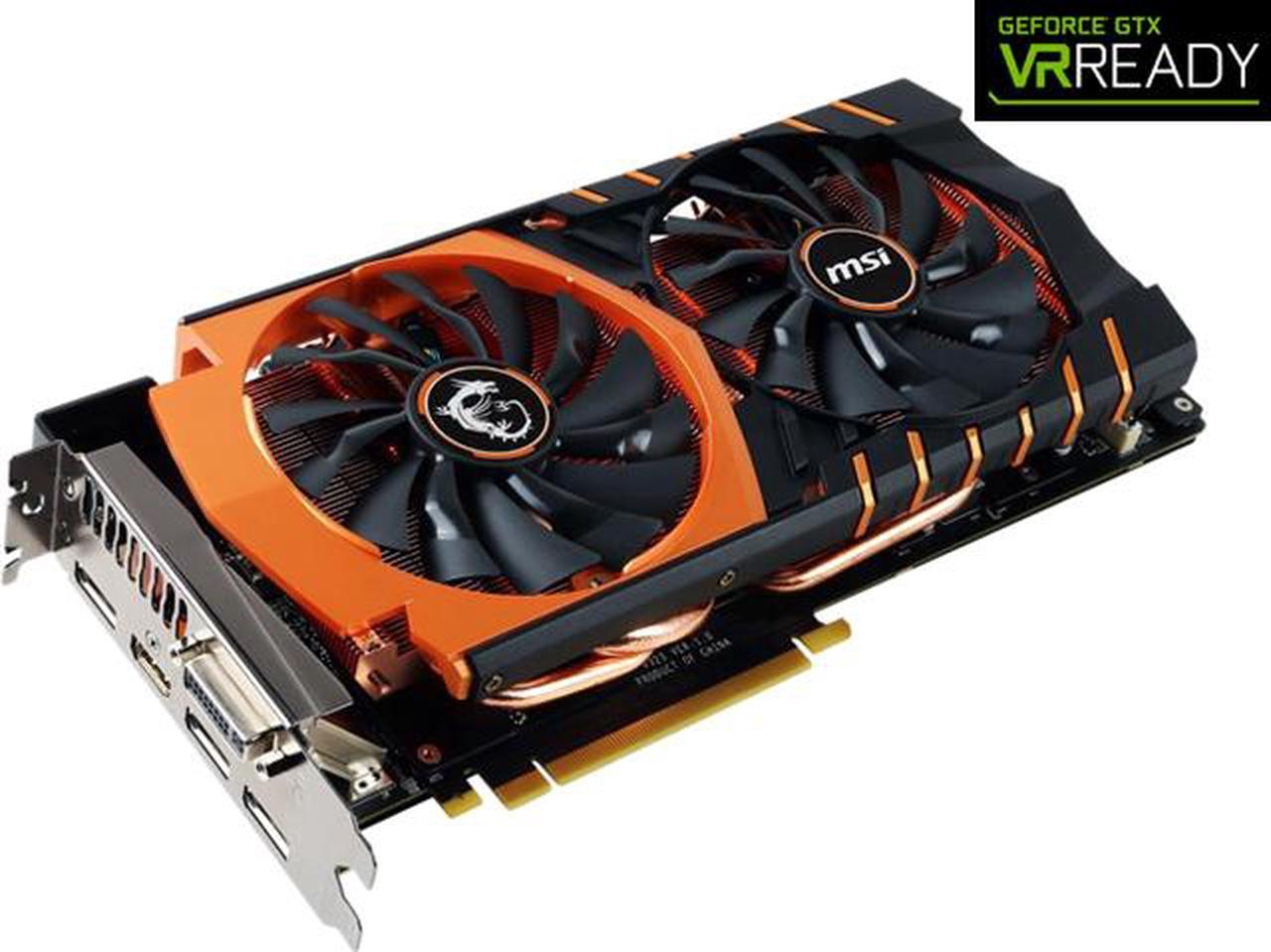 MSI GeForce GTX 980TI GAMING 6G GOLDEN EDITION