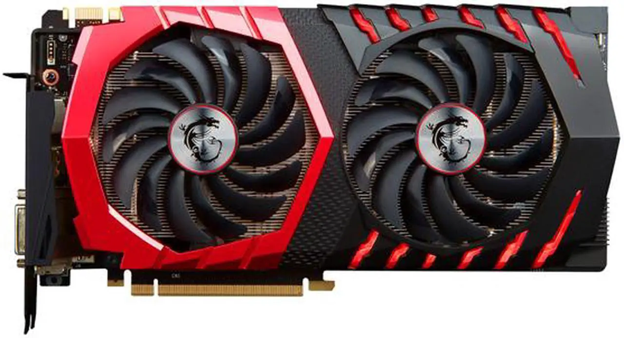 Alt view image 3 of 13 - MSI GeForce GTX 1070 8GB GDDR5 PCI Express 3.0 x16 SLI Support ATX Graphics Card GTX 1070 GAMING 8G