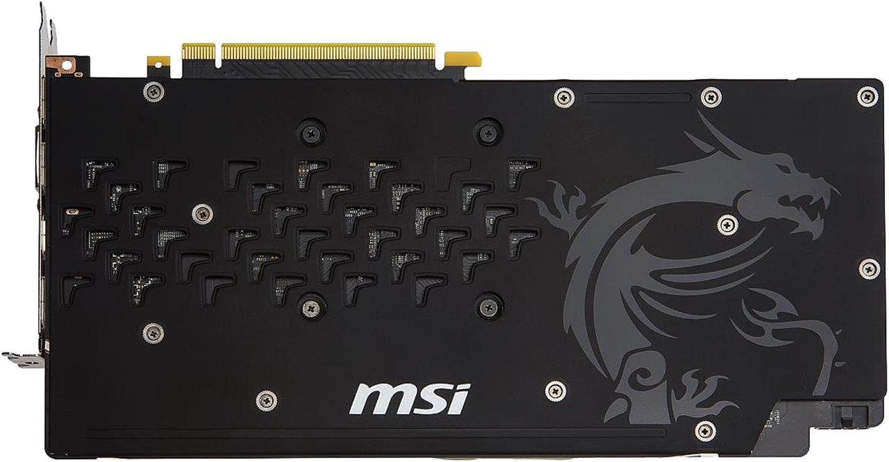 Alt view image 6 of 12 - MSI GeForce GTX 1060 6GB GDDR5 PCI Express 3.0 x16 ATX Graphics Card GTX 1060 GAMING X 6G
