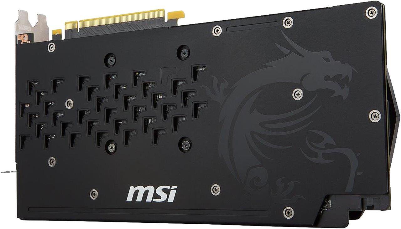 Alt view image 9 of 12 - MSI GeForce GTX 1060 6GB GDDR5 PCI Express 3.0 x16 ATX Graphics Card GTX 1060 GAMING X 6G