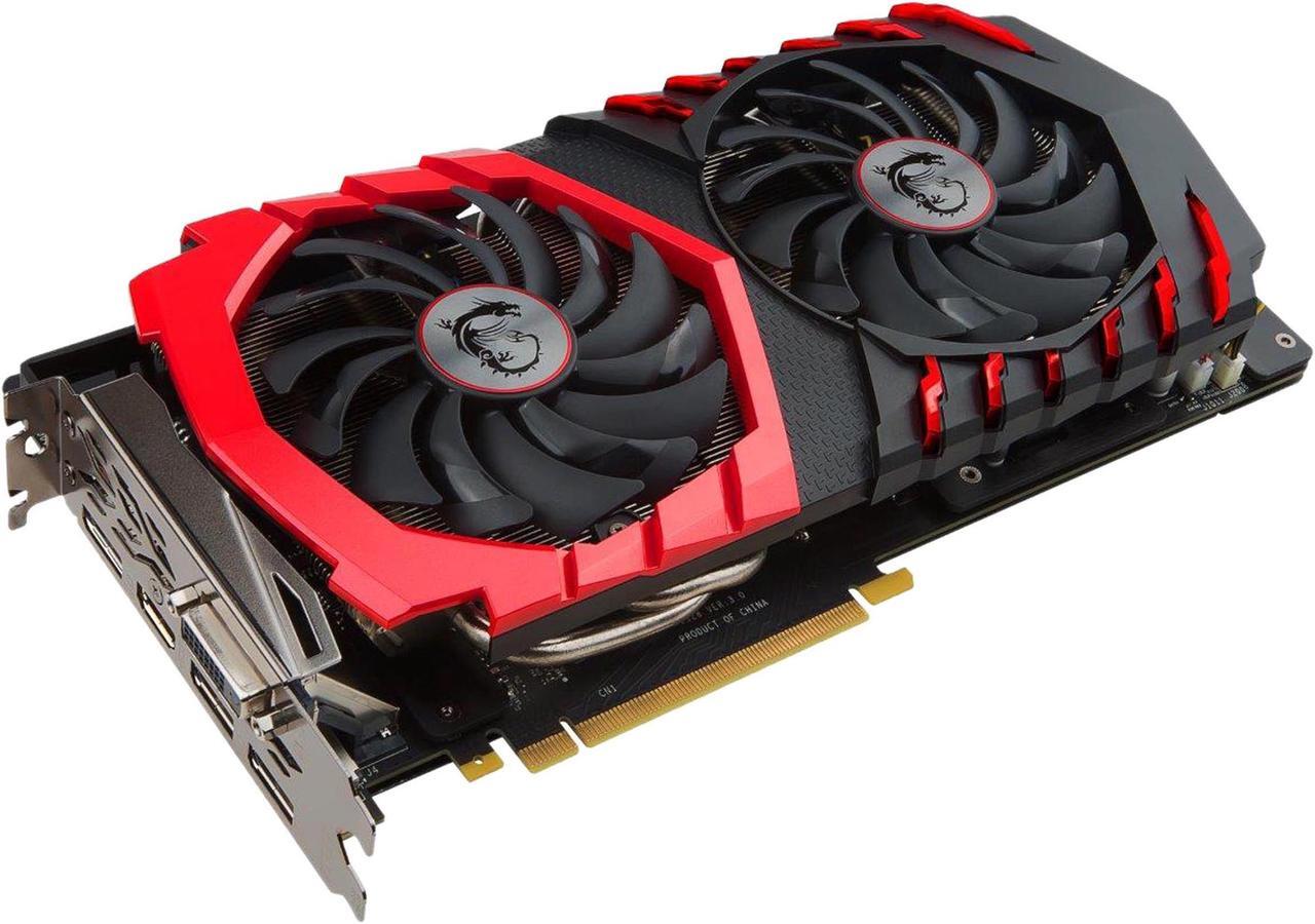 Main image of MSI GeForce GTX 1060 6GB GDDR5 PCI Express 3.0 x16 ATX Graphics Card GTX 1060 GAMING X 6G