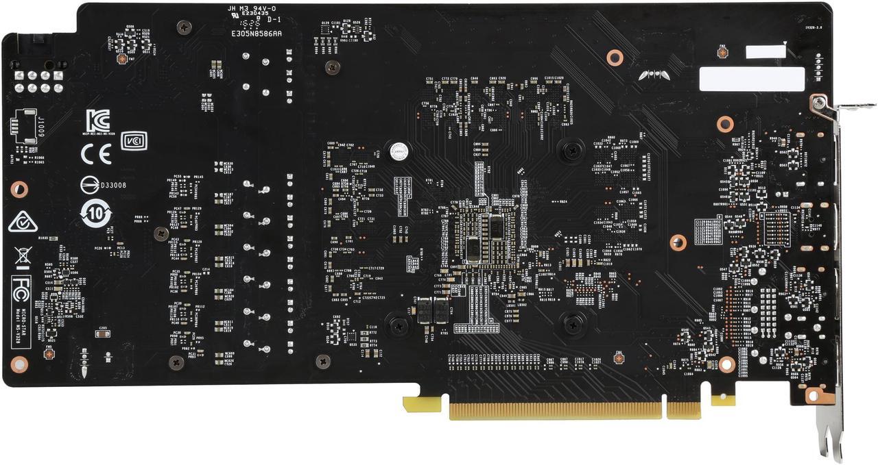 Alt view image 5 of 6 - MSI GeForce GTX 1060 6GB GDDR5 PCI Express 3.0 x16 ATX Video Card GTX 1060 ARMOR 6G OC