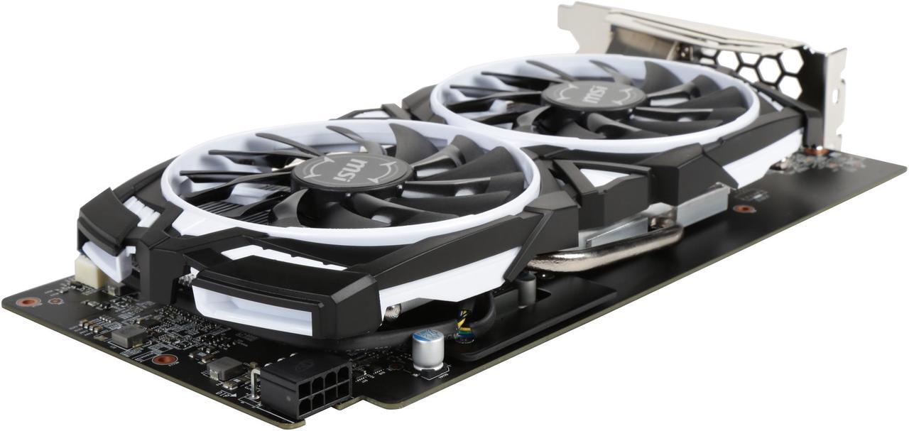 Alt view image 6 of 6 - MSI GeForce GTX 1060 6GB GDDR5 PCI Express 3.0 x16 ATX Video Card GTX 1060 ARMOR 6G OC