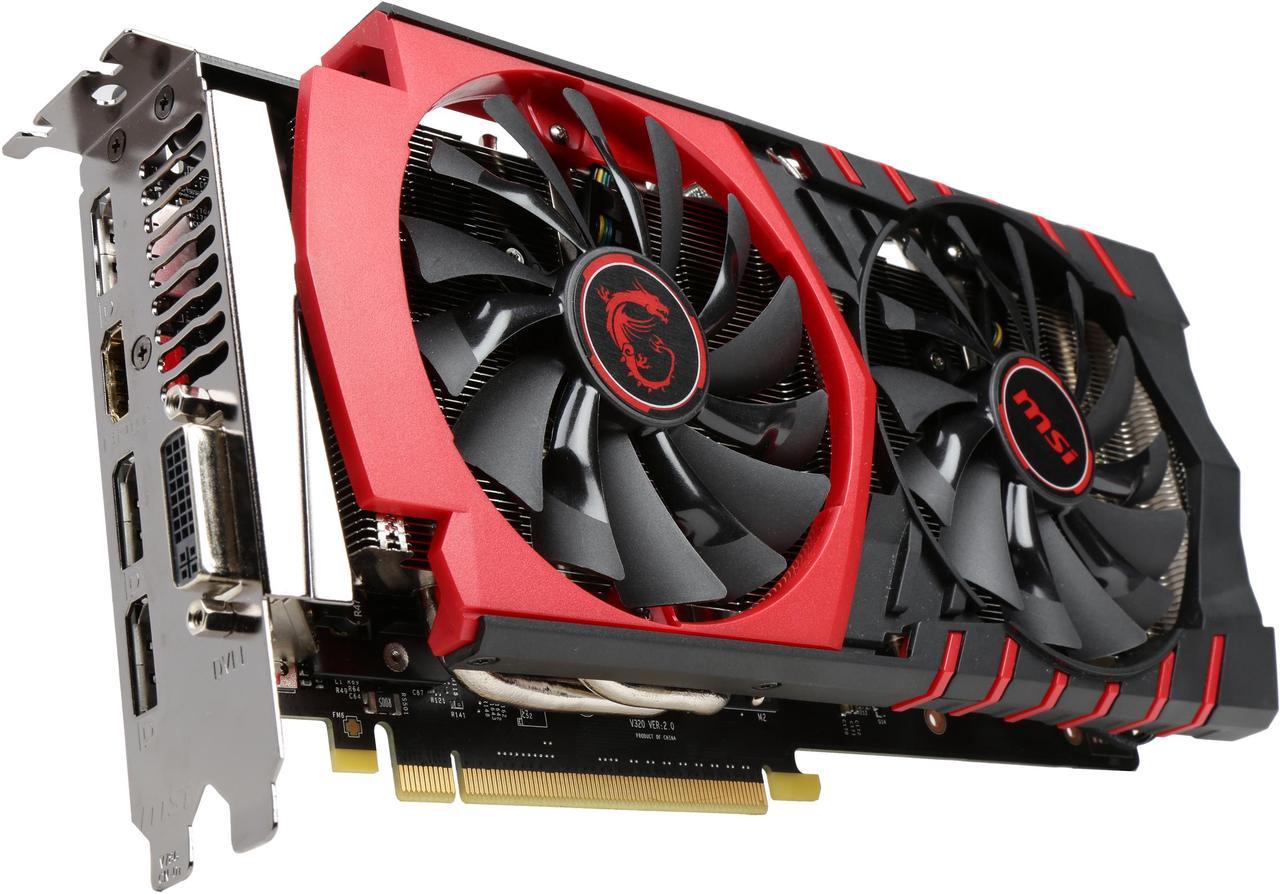 MSI GeForce GTX 960 DirectX 12 GTX 960 GAMING 2G 2GB 128-Bit GDDR5 PCI Express 3.0 x16 HDCP Ready SLI Support ATX Video Card