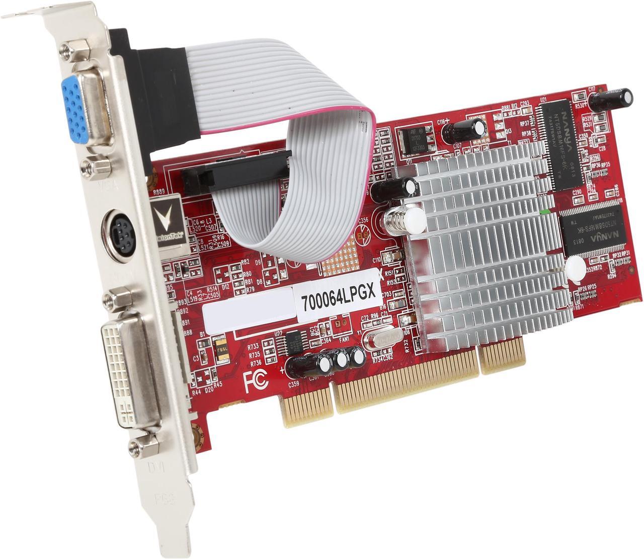 Main image of VisionTek Radeon 7000 64MB DDR PCI Graphics Card VTK Rad7K 64P