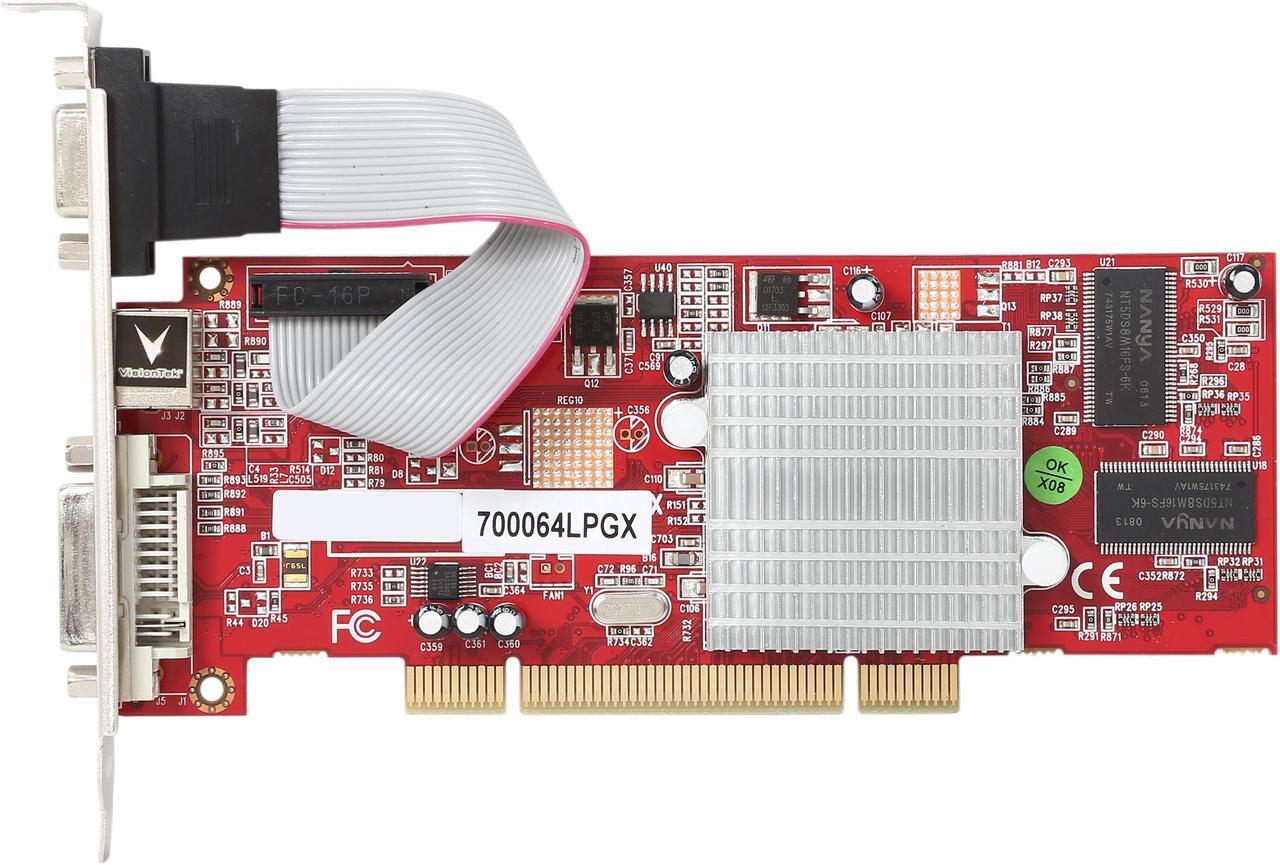 Alt view image 3 of 5 - VisionTek Radeon 7000 64MB DDR PCI Graphics Card VTK Rad7K 64P