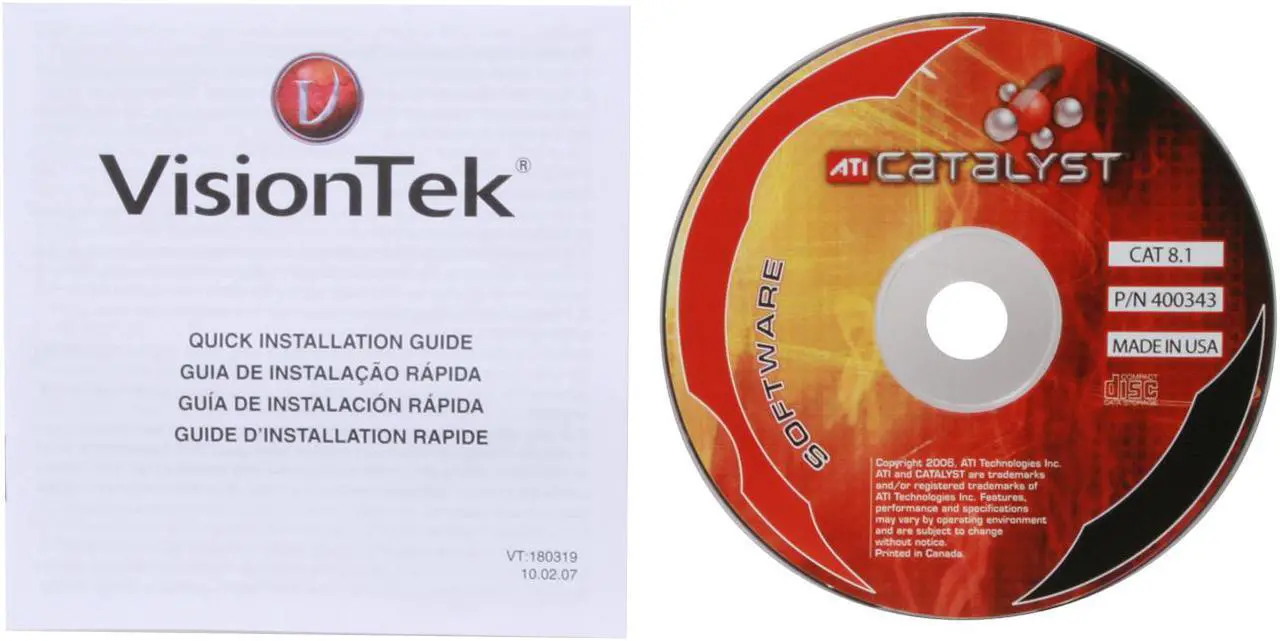 Alt view image 7 of 8 - VisionTek Radeon HD 3870 X2 1GB (512MB x 2) GDDR3 PCI Express x16 CrossFireX Support Graphics Card 900209