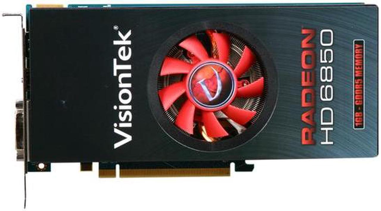 Alt view image 3 of 4 - VisionTek Radeon HD 6850 1GB GDDR5 PCI Express 2.1 x16 CrossFireX Support Video Card with Eyefinity 900339