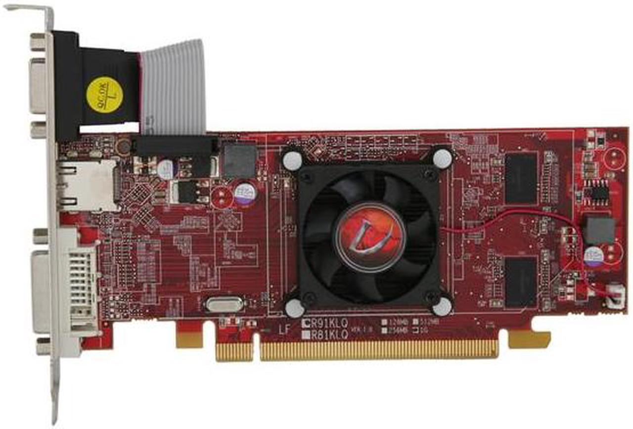 Alt view image 3 of 5 - Visiontek Radeon 6450 1GB DDR3 (DVI-D, HDMI, VGA), 900371