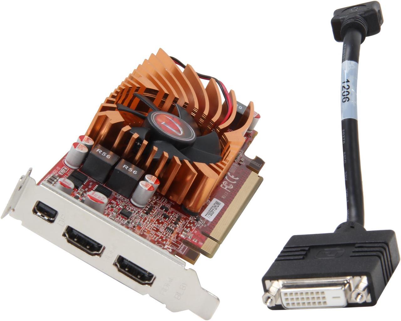 Visiontek Radeon HD 7750 SFF 1GB DDR3 3M (2 x HDMI, Mini DP), 900574