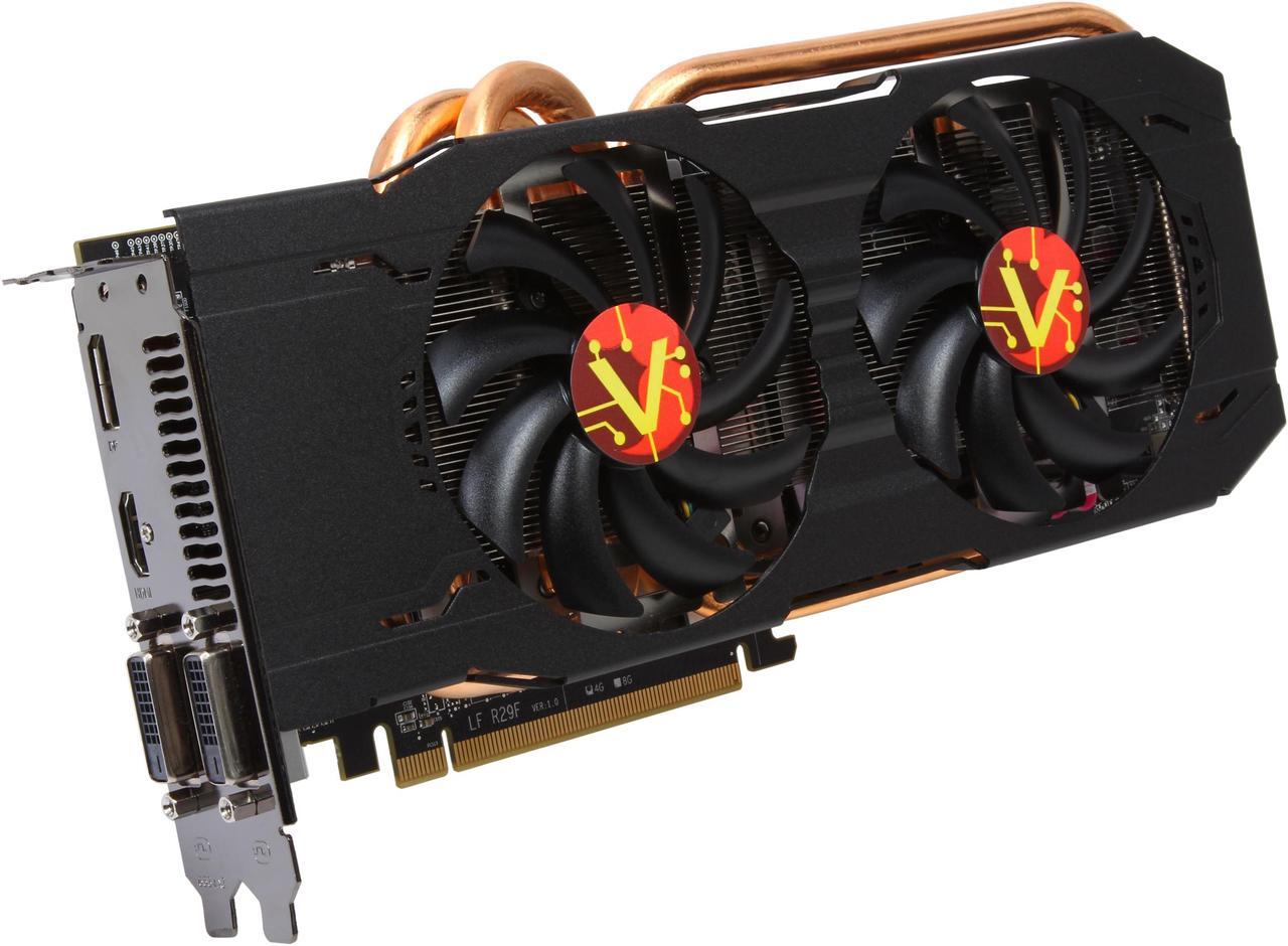 Main image of VisionTek Radeon R9 290X 4GB GDDR5 PCI Express 3.0 CrossFireX Support Graphics Card 900654