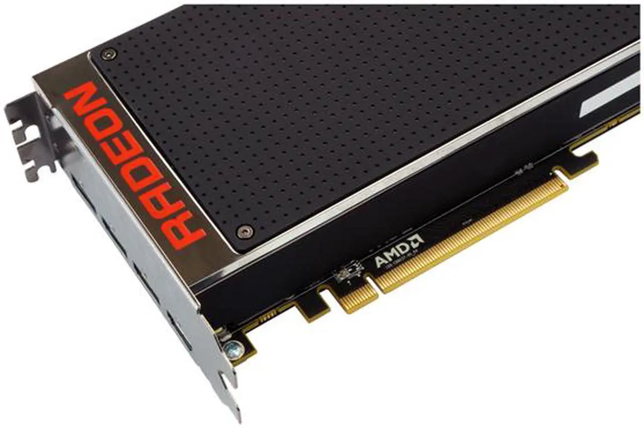 Alt view image 7 of 9 - Visiontek Radeon R9 Fury X 4GB HBM 4M (3 x DP, HDMI), 900814