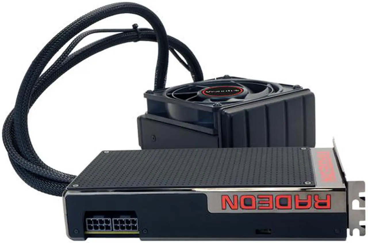 Alt view image 6 of 9 - Visiontek Radeon R9 Fury X 4GB HBM 4M (3 x DP, HDMI), 900814
