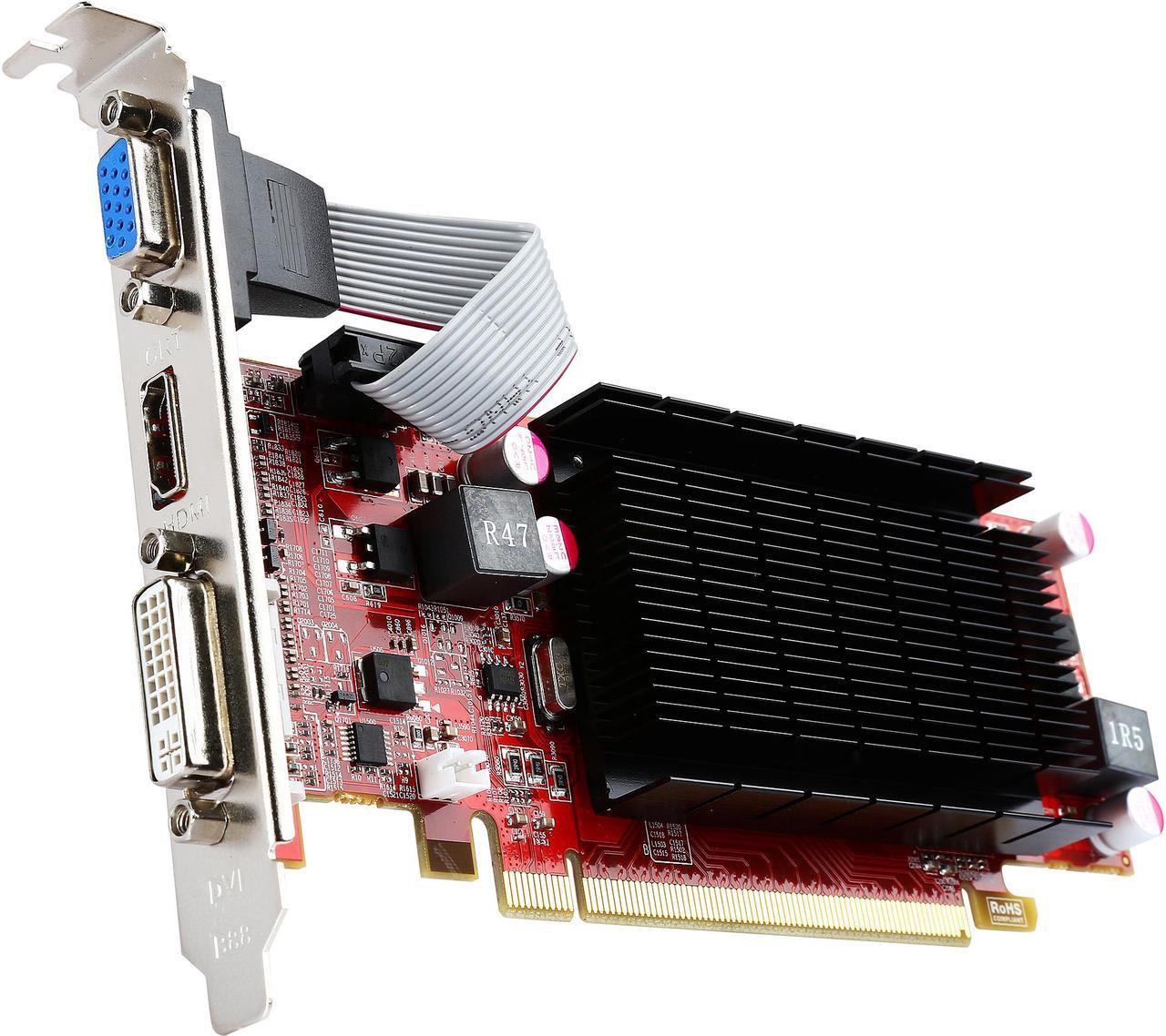 VisionTek Radeon 5450 2GB DDR3 PCI Express 2.1 x16 ATX Video Card 900861