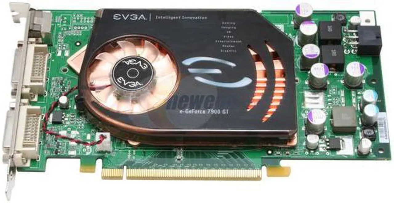 Alt view image 2 of 7 - EVGA 256-P2-N564-AX GeForce 7900GT 256MB 256-bit GDDR3 PCI Express x16 SLI Supported Video Card