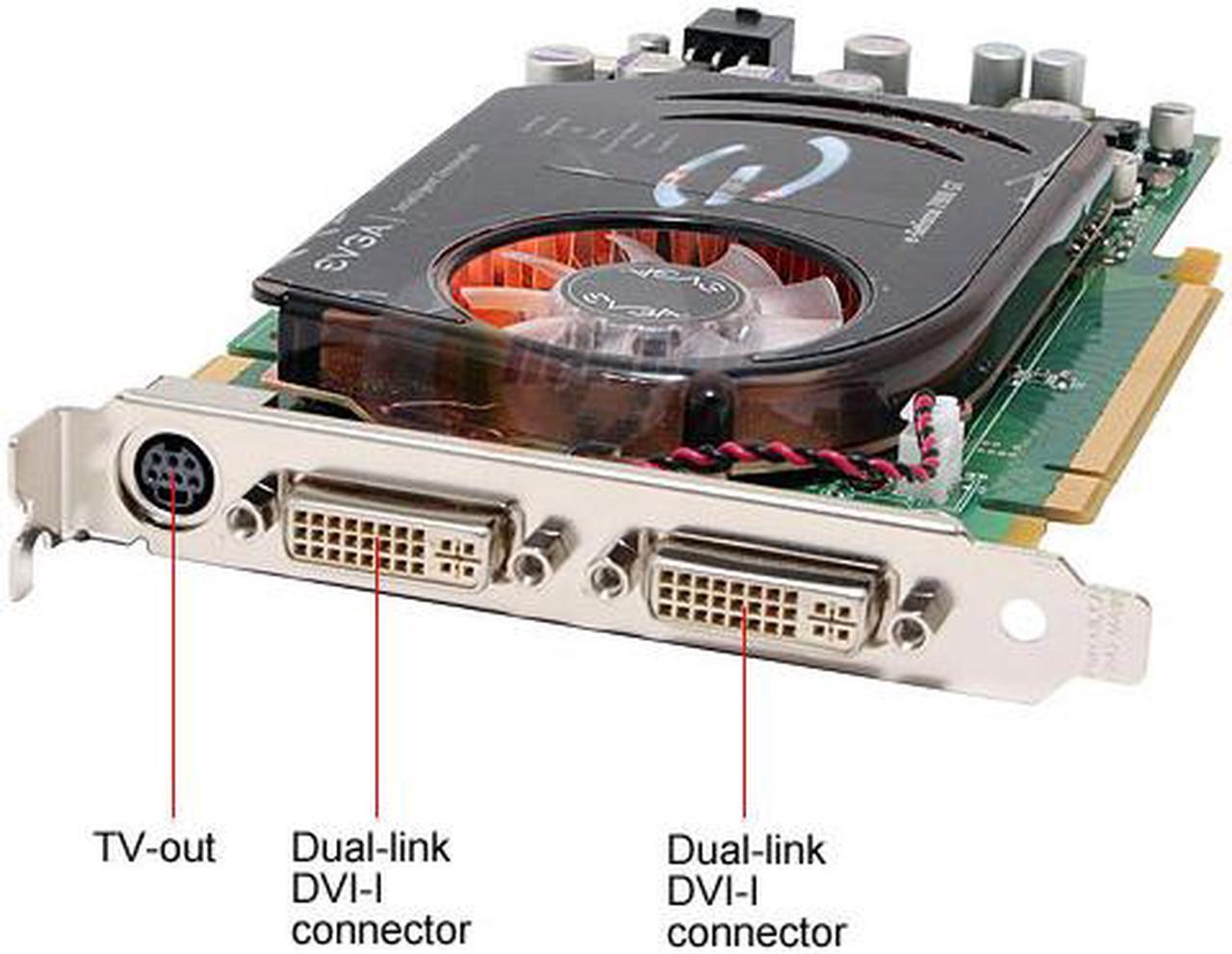 Alt view image 2 of 7 - EVGA 256-P2-N584-AR GeForce 7900GT 256MB 256-bit GDDR3 PCI Express x16 SLI Supported KO Video Card
