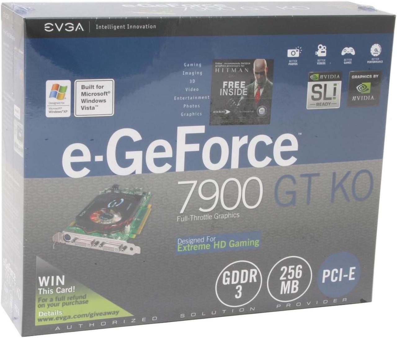Alt view image 7 of 7 - EVGA 256-P2-N584-AR GeForce 7900GT 256MB 256-bit GDDR3 PCI Express x16 SLI Supported KO Video Card
