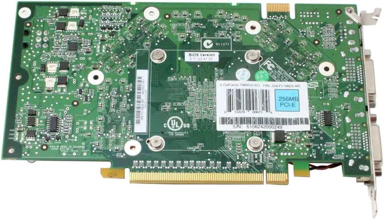 Alt view image 3 of 6 - EVGA GeForce 7900GS 256MB GDDR3 PCI Express x16 SLI Support Graphics Card 256-P2-N624-AR