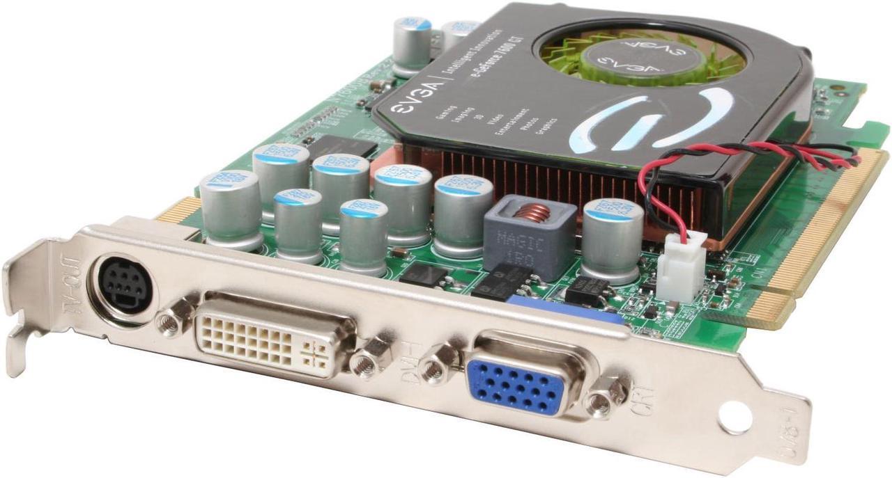 Alt view image 2 of 5 - EVGA GeForce 7600GT 256MB GDDR3 PCI Express x16 SLI Support Graphics Card 256-P2-N615-TX