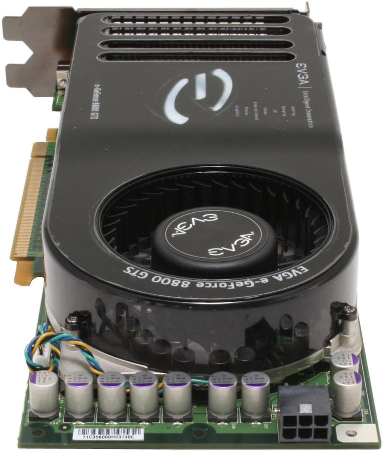 Alt view image 3 of 6 - EVGA GeForce 8800 GTS 320MB GDDR3 PCI Express x16 SLI Support Video Card 320-P2-N811-AR