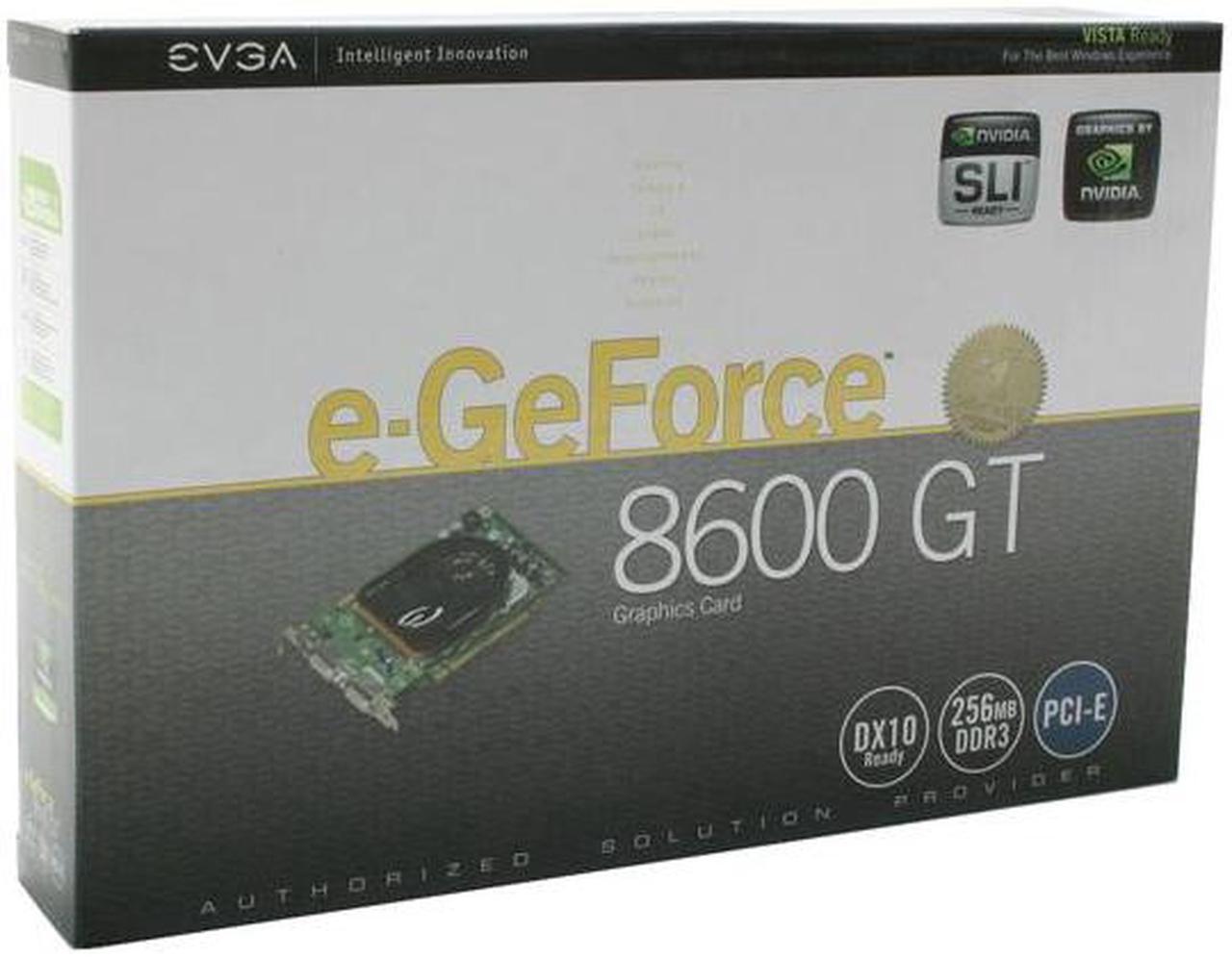 Alt view image 7 of 7 - EVGA GeForce 8600 GT 256MB GDDR3 PCI Express x16 SLI Support Graphics Card 256-P2-N751-TR