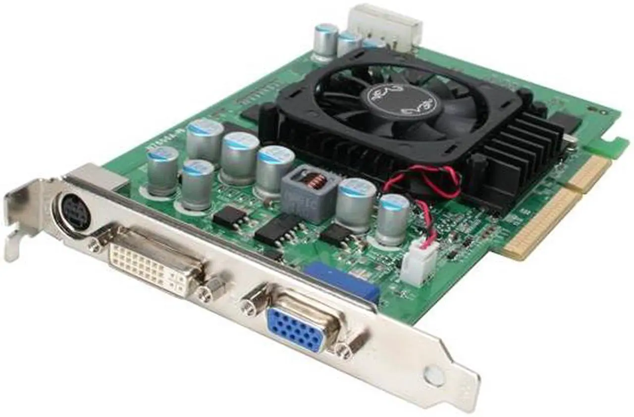 Main image of EVGA GeForce 7300GT 512MB GDDR2 AGP 4X/8X Graphics Card 512-A8-N501-LR