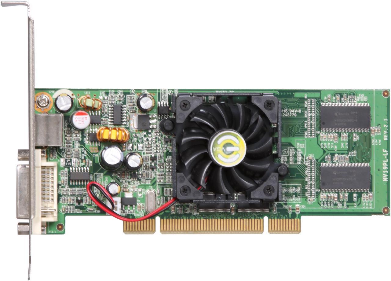 Alt view image 3 of 5 - EVGA GeForce FX 5200 128MB DDR PCI Graphics Card 128-P1-N309-LX