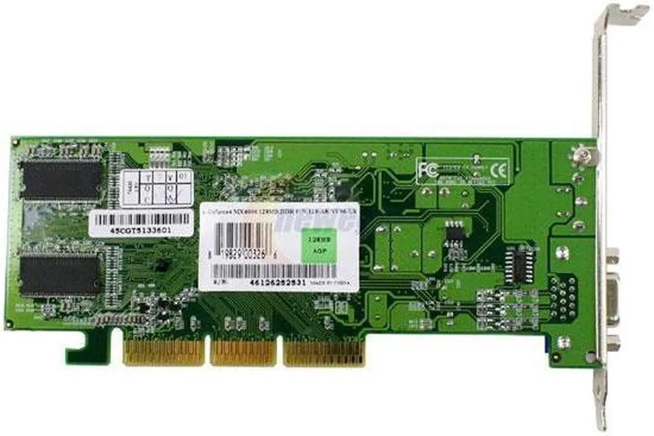 Alt view image 4 of 7 - EVGA GeForce MX4000 128MB DDR AGP 4X/8X Graphics Card 128-A8-NV96-LX