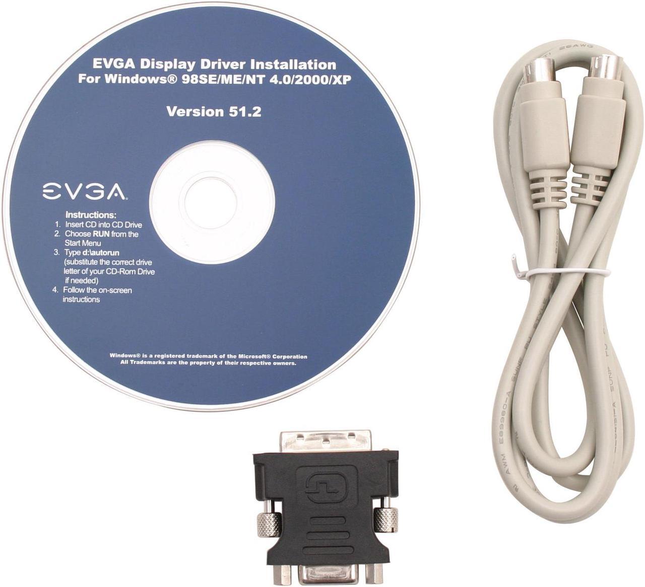 Alt view image 4 of 4 - EVGA GeForce 6200 256MB DDR PCI Express x16 Video Card 256-P2-N362-BX - OEM