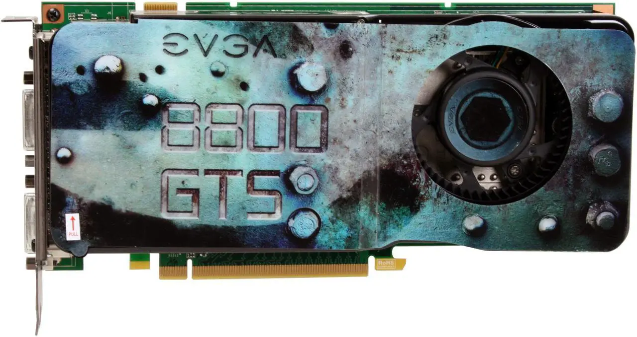Alt view image 3 of 8 - EVGA GeForce 8800GTS (G92) 512MB GDDR3 PCI Express 2.0 x16 SLI Support Graphics Card 512-P3-N841-A3