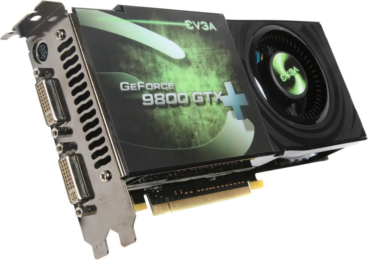 Main image of EVGA GeForce 9800 GTX+ 512MB DDR3 PCI Express 2.0 x16 SLI Support Graphics Card 512-P3-N871-AR