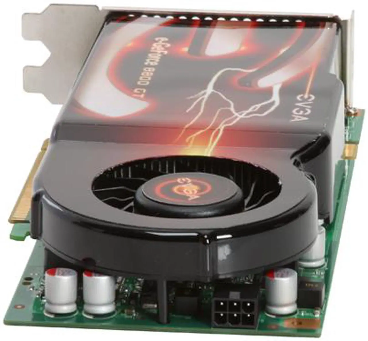 Alt view image 5 of 6 - EVGA GeForce 8800 GT 512MB GDDR3 PCI Express 2.0 x16 SLI Support Graphics Card 512-P3-N800-AR