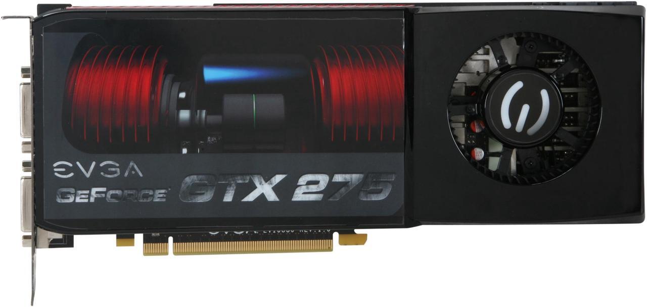 Alt view image 3 of 4 - EVGA GeForce GTX 275 896MB DDR3 PCI Express 2.0 x16 SLI Support Graphics Card 896-P3-1170-AR
