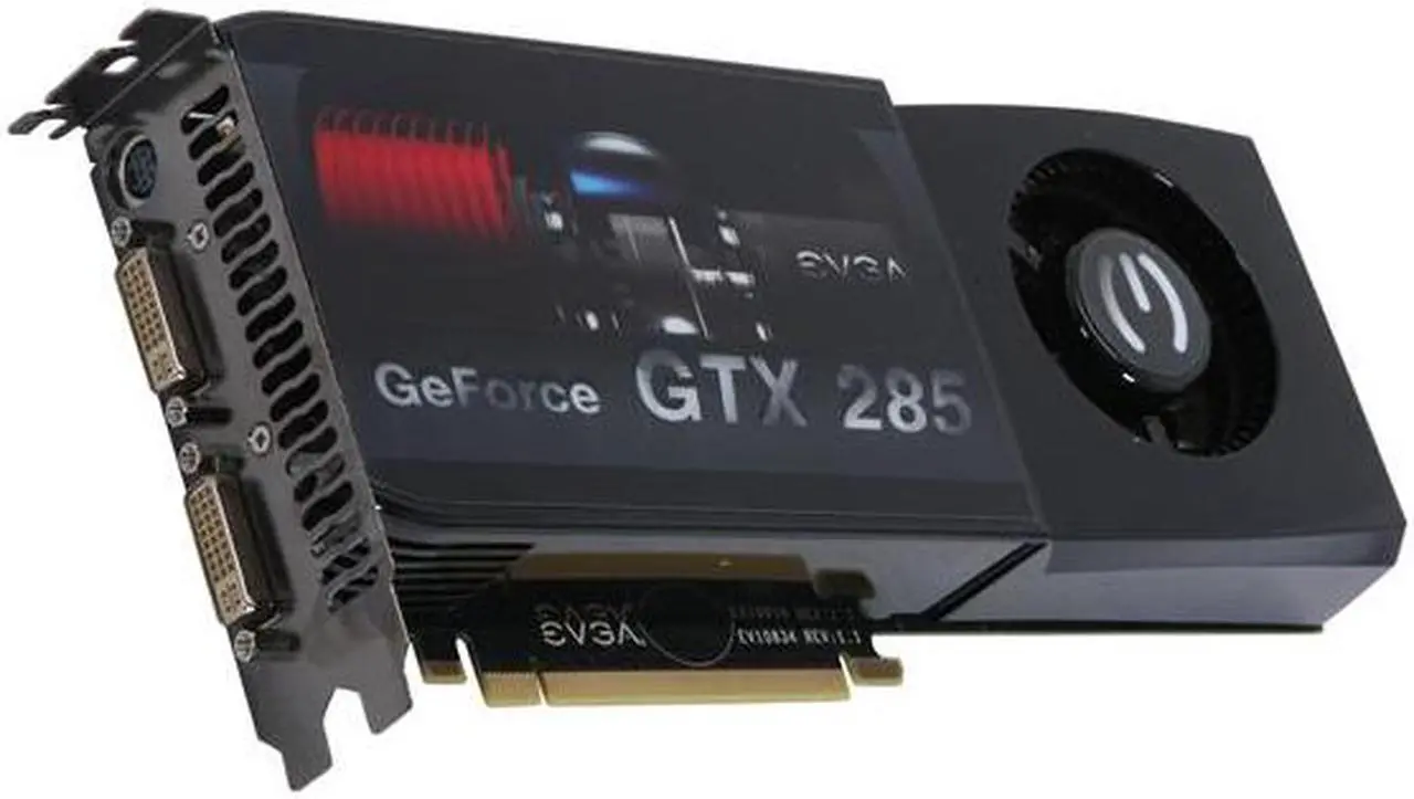 Main image of EVGA GeForce GTX 285 1GB DDR3 PCI Express 2.0 x16 SLI Support Graphics Card 01G-P3-1180-AR