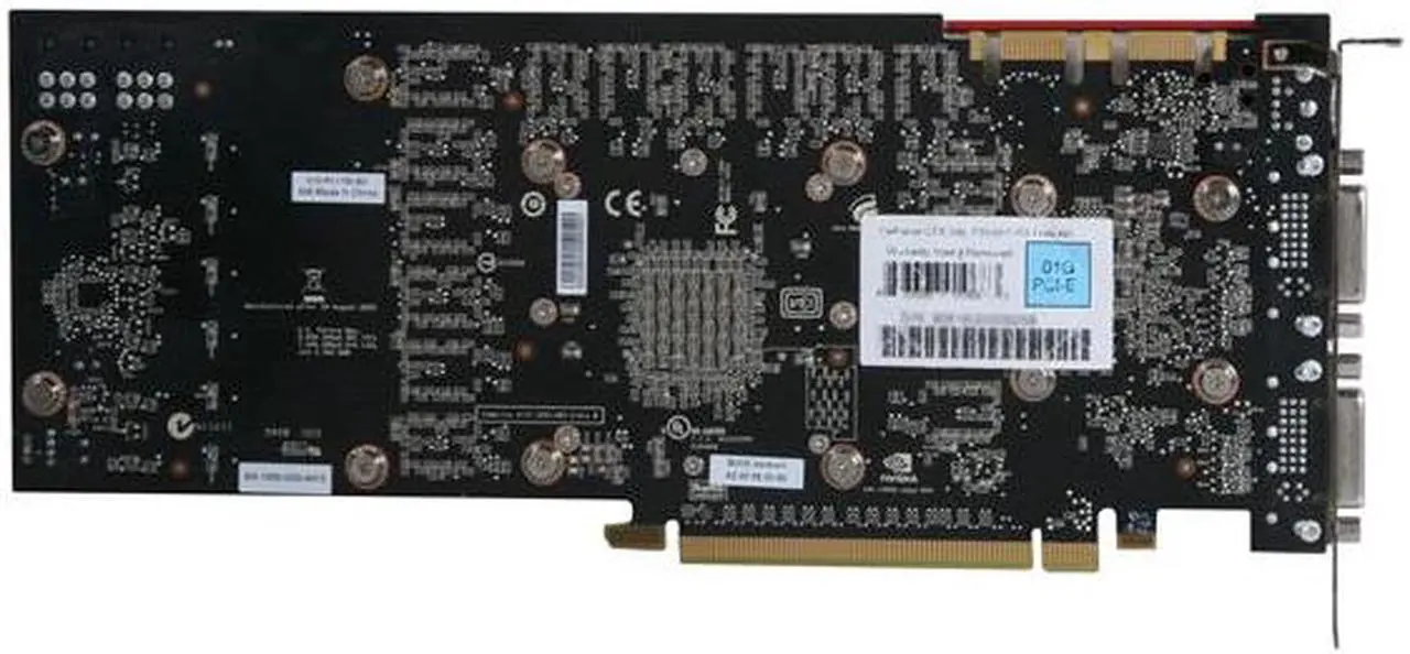 Alt view image 4 of 5 - EVGA GeForce GTX 285 1GB DDR3 PCI Express 2.0 x16 SLI Support Graphics Card 01G-P3-1180-AR