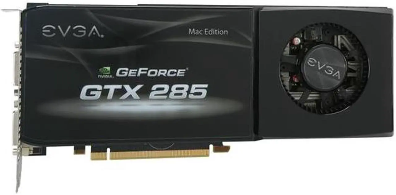 Alt view image 2 of 3 - EVGA GeForce GTX 285 for Mac 1GB GDDR3 PCI Express 2.0 x16 Graphics Card 01G-P3-1080-TR