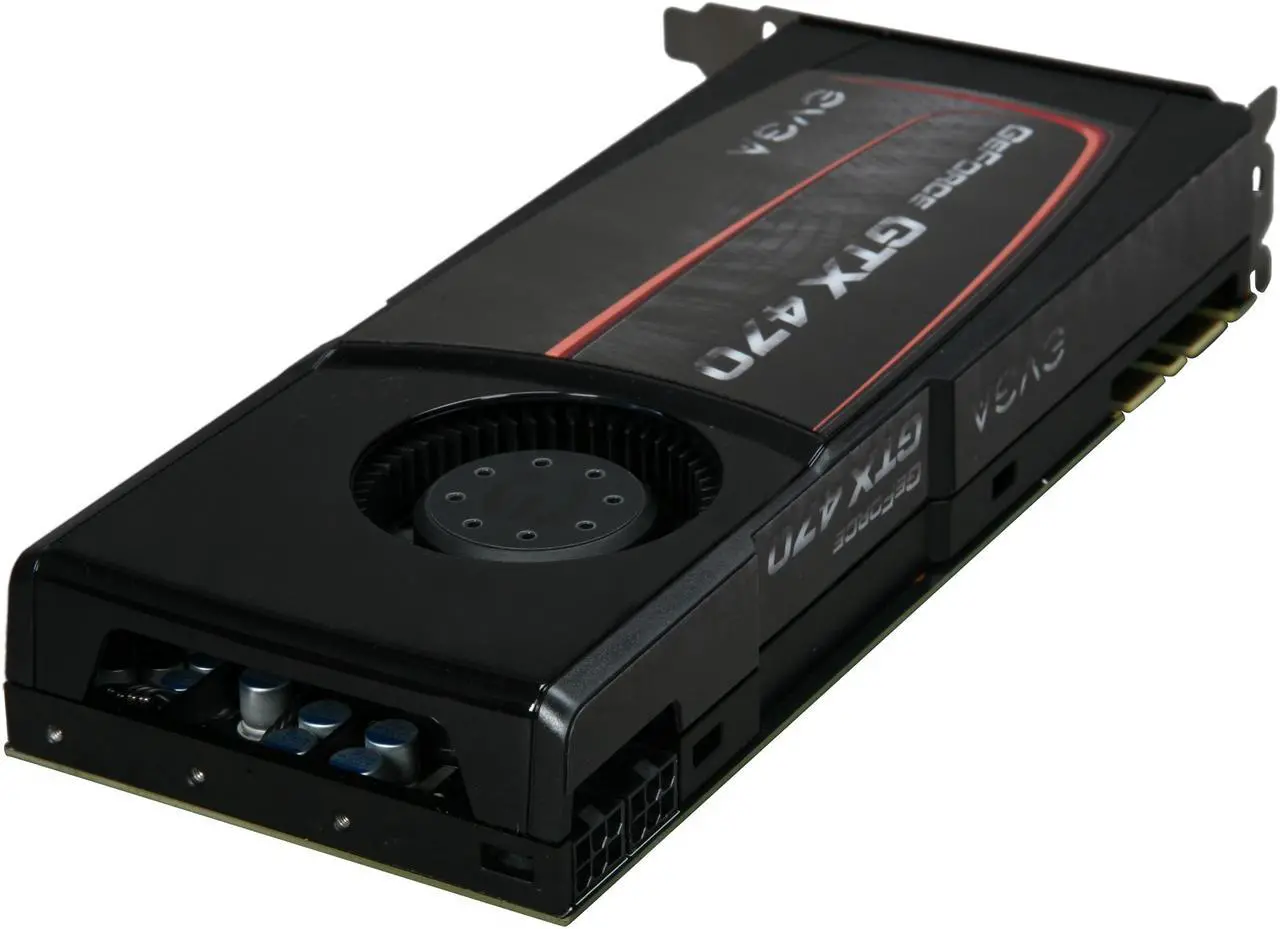 Alt view image 5 of 6 - EVGA 012-P3-1472-AR GeForce GTX 470 (Fermi) SuperClocked 1280MB 320-bit GDDR5 PCI Express 2.0 x16 HDCP Ready SLI Support Video Card