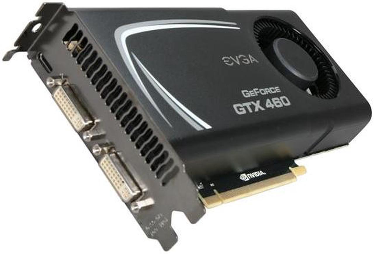 EVGA 01G-P3-1371-AR GeForce GTX 460 (Fermi) FPB EE 1GB 256-bit GDDR5 PCI Express 2.0 x16 HDCP Ready SLI Support Video Card