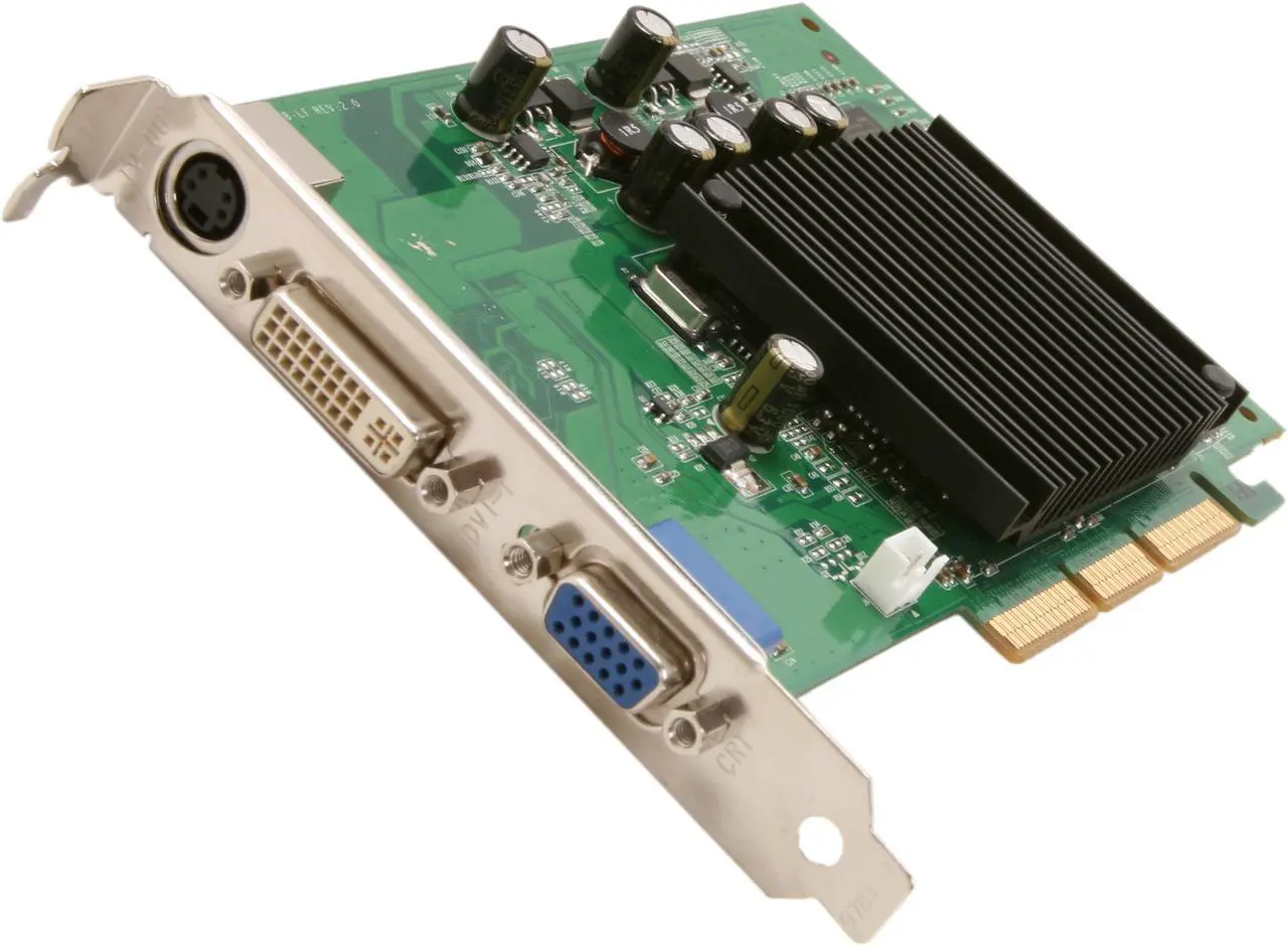 EVGA 512-A8-N403-RX GeForce 6200 512MB 64-Bit DDR2 AGP 4X/8X Video Card Factory Refurbished