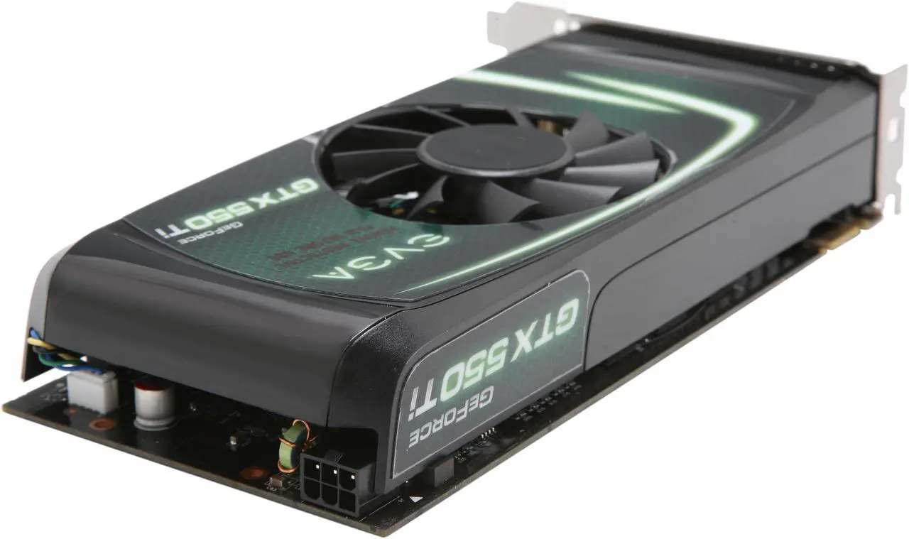 Alt view image 5 of 6 - EVGA GeForce GTX 550 Ti (Fermi) 2GB GDDR5 PCI Express 2.0 x16 SLI Support Graphics Card 02G-P3-1559-KR