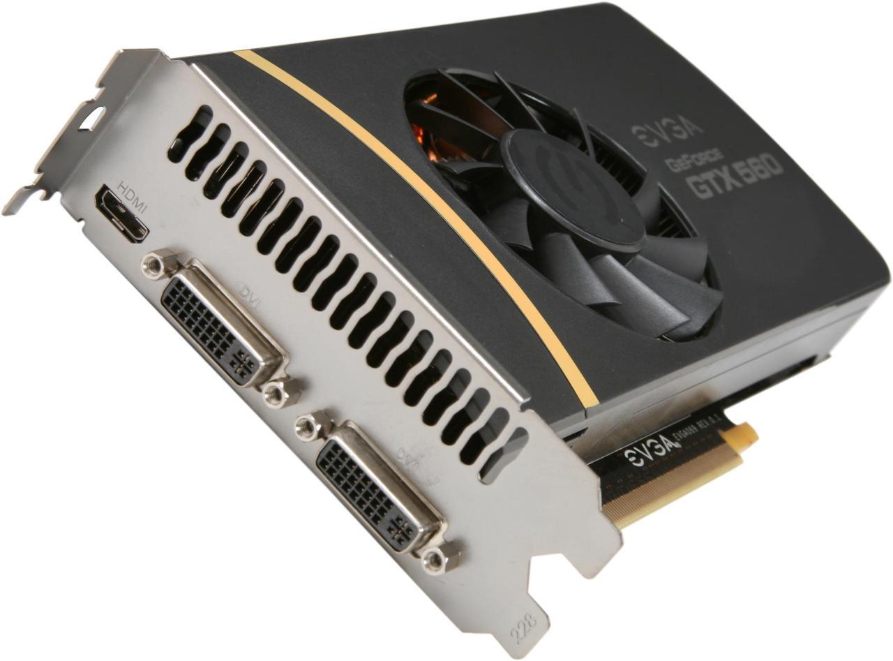 EVGA SuperClocked 01G-P3-1463-KR GeForce GTX 560 (Fermi) 1GB 256-bit GDDR5 PCI Express 2.0 x16 HDCP Ready SLI Support Video Card