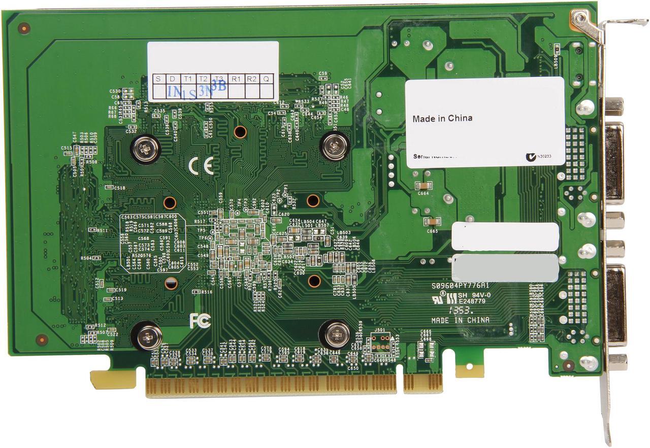 Alt view image 4 of 5 - EVGA GeForce GT 620 1GB DDR3 PCI Express 2.0 x16 Graphics Card 01G-P3-2621-KR