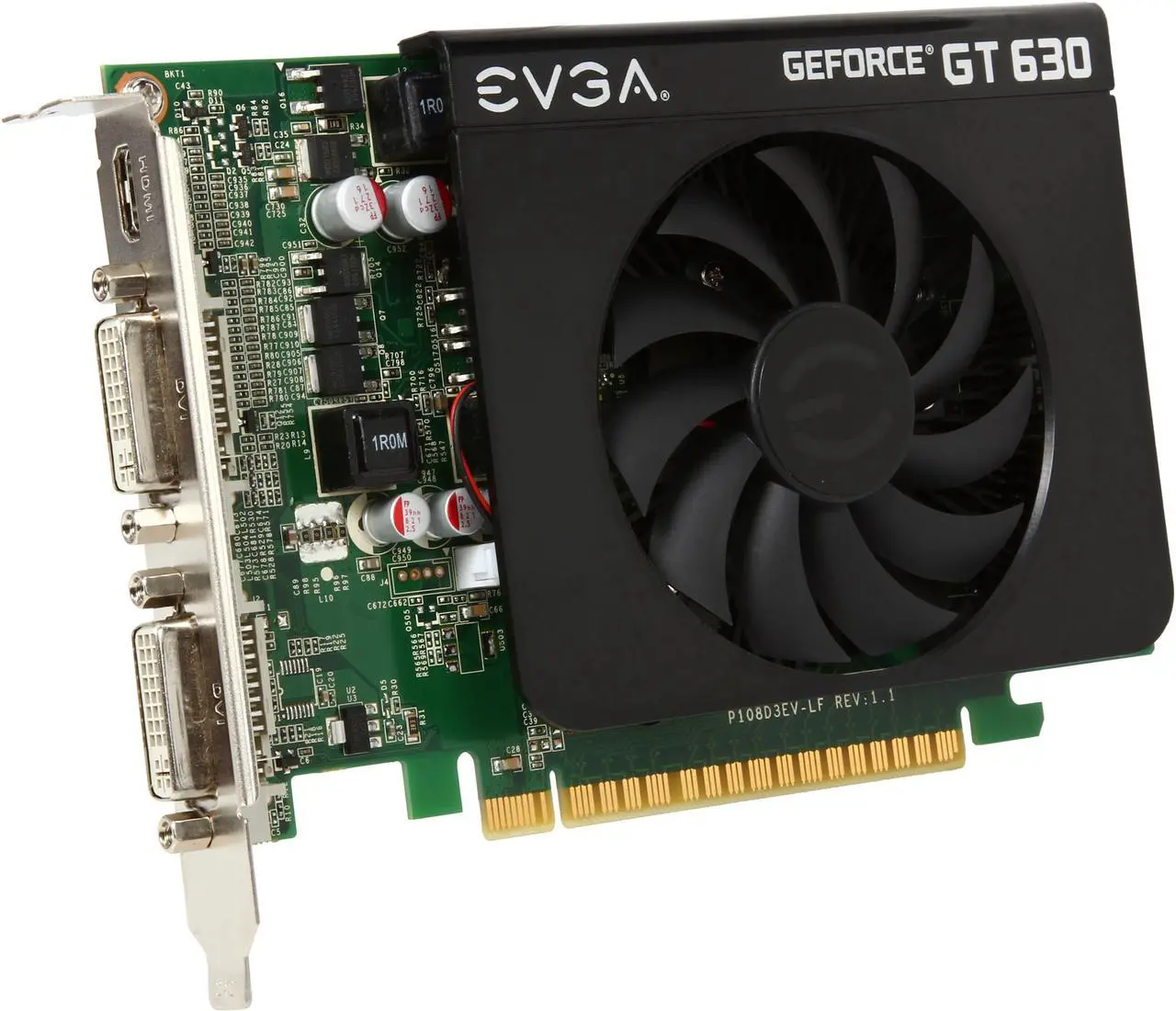 Main image of EVGA GeForce GT 630 2GB DDR3 PCI Express 2.0 x16 Graphics Card 02G-P3-2639-KR