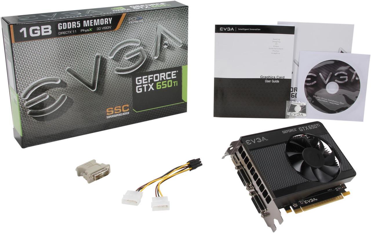 Alt view image 6 of 6 - EVGA SSC GeForce GTX 650 Ti 1GB GDDR5 PCI Express 3.0 x16 Graphics Card 01G-P4-3652-KR