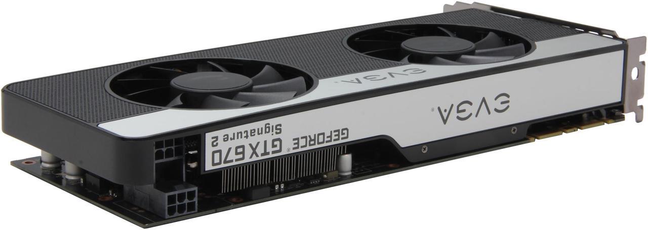Alt view image 5 of 7 - EVGA 02G-P4-3677-KR GeForce GTX 670 FTW Signature2 2GB 256-bit GDDR5 PCI Express 3.0 x16 HDCP Ready SLI Support Video Card
