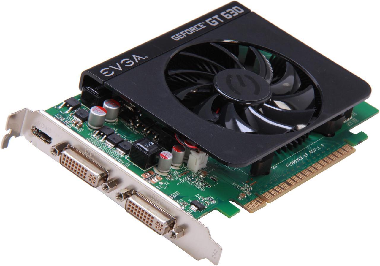 EVGA GeForce GT 630 1GB DDR3 PCI Express 2.0 x16 Video Card 01G-P3-2631-RX