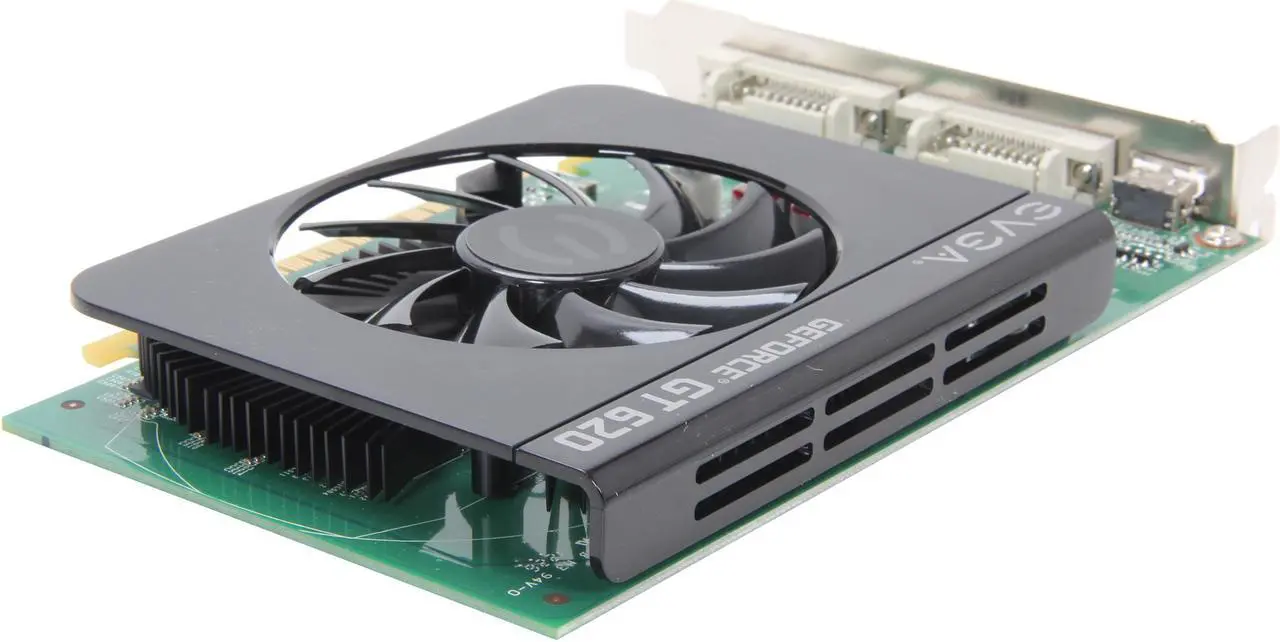 Alt view image 5 of 6 - EVGA 01G-P3-2621-RX GeForce GT 620 1GB 64-Bit DDR3 PCI Express 2.0 x16 HDCP Ready Video Card Manufactured Recertified
