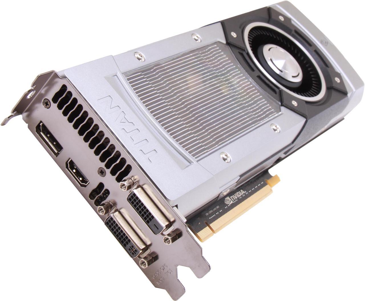 EVGA GeForce GTX TITAN 6GB GDDR5 SLI Support Video Card 06G-P4-2790-KR