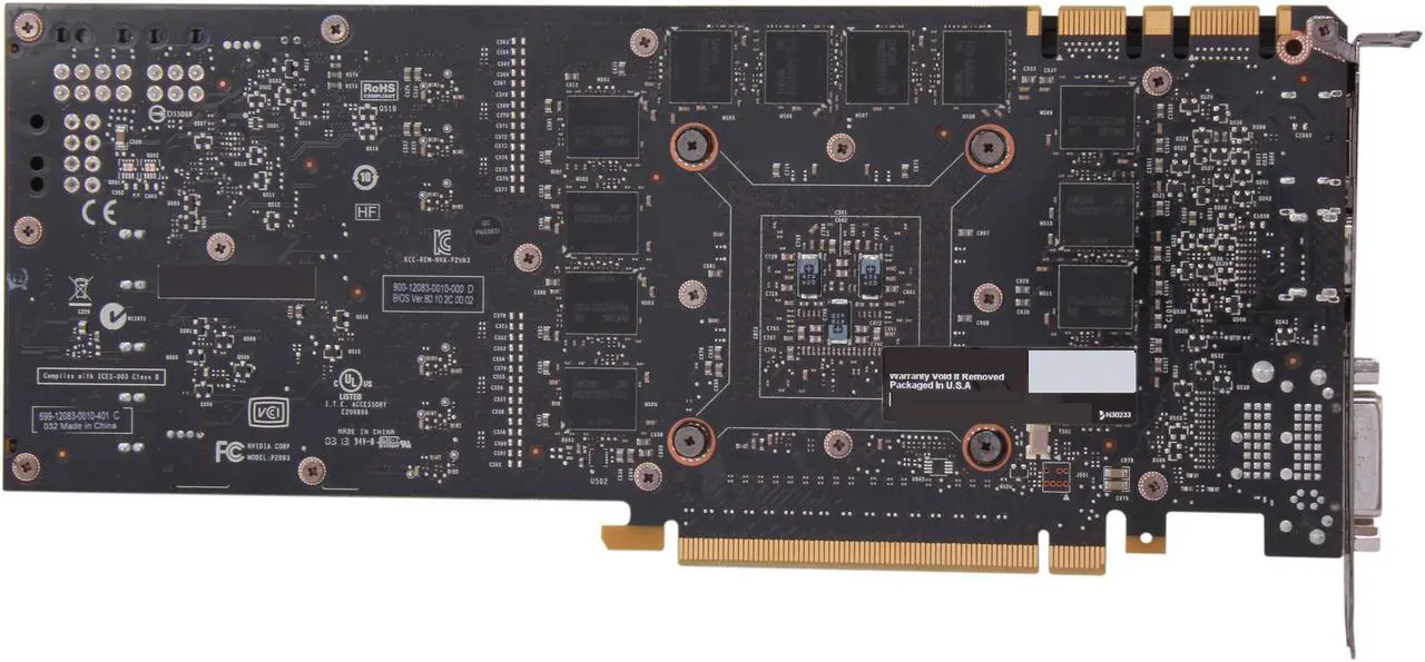 Alt view image 4 of 6 - EVGA 06G-P4-2793-KR GeForce GTX TITAN SuperClocked Signature 6GB 384-bit GDDR5 PCI Express 3.0 x16 HDCP, SLI Ready Video Card